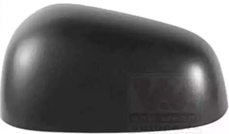 Image of VAN WEZEL 0808841 Cover, outside mirror * HAGUS * Left, black, Rough Cover,outside mirror (23)