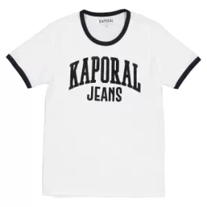 Image of Logo Cotton T-Shirt with Short Sleeves, 10-16 Years