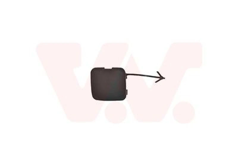 Image of VAN WEZEL Tow hook cover VAN WEZEL 4396588