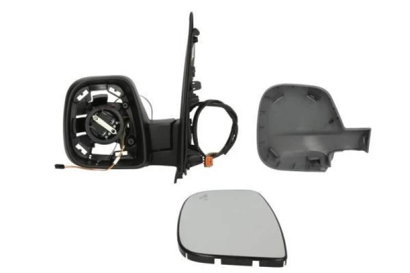 Image of BLIC 5402-04-2103397P Wing mirror Left, Electric, Convex, primed Outside Mirror (50)