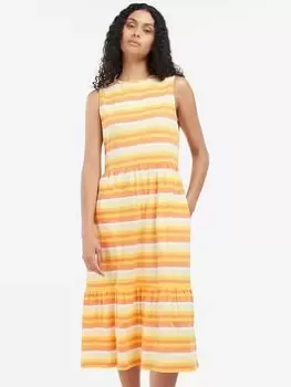 Image of Barbour Crestfield Jersey Midi Dress - Multi