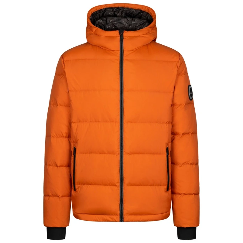 Image of Trespass Trespass Men Sergei DLX Down Jacket in Burnt Orange Size: X-Small Burnt Orange XS Male 5063750961750