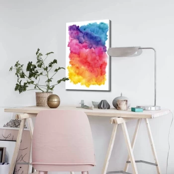Image of 4570ABSC - 048 Multicolor Decorative Canvas Painting