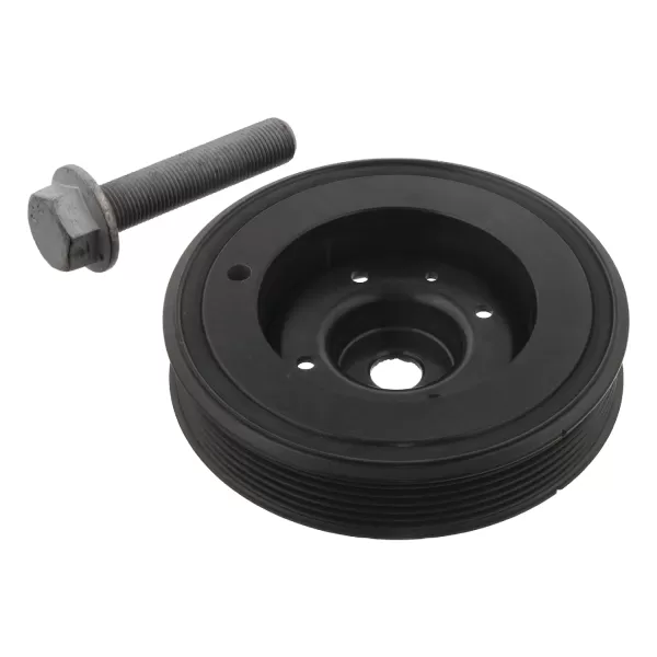 Image of FEBI BILSTEIN Crankshaft Pulley VW,AUDI,SKODA 33568 06H105243C,06H105243F,06H105243G Belt Pulley, crankshaft 06H105243GS1,06H105243K,06H105243KS1