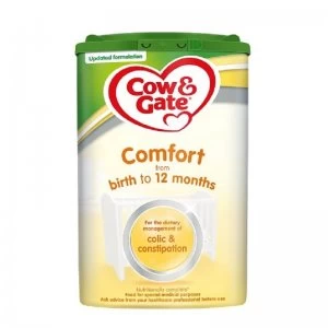 image of Cow & Gate Comfort Baby Milk Formula From Birth 800g