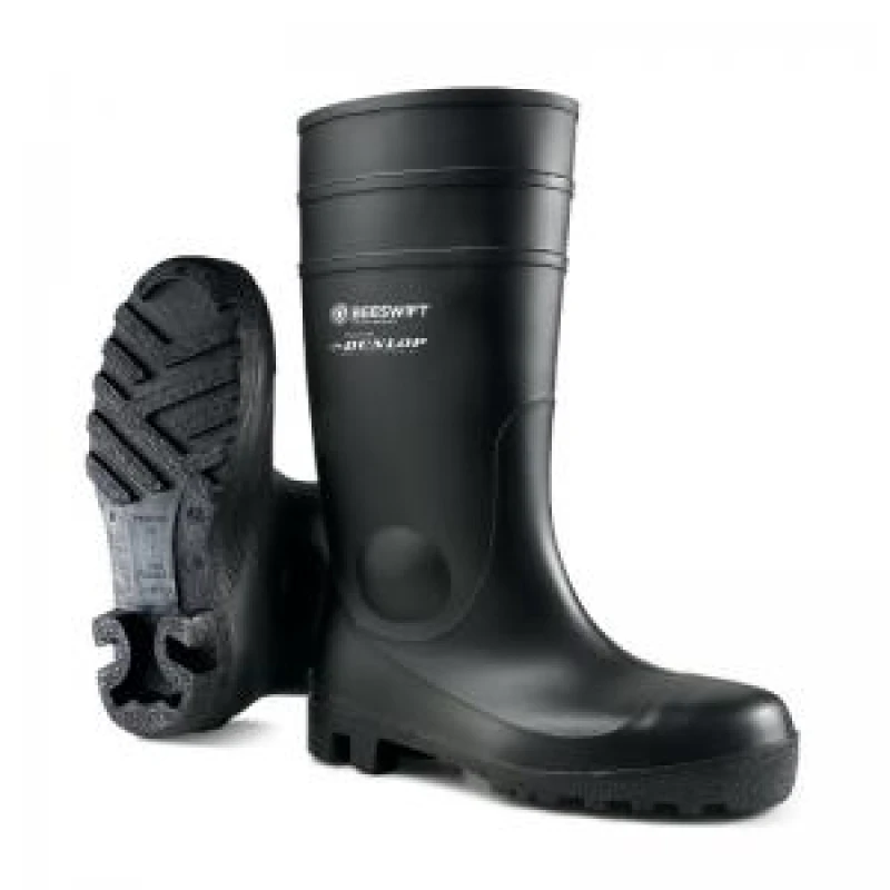 Image of Dunlop Dunlop Aston Safety Wellington Boots 1 Pair Black 08 ASTON08
