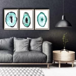 Image of 3PKCT-017 Multicolor Decorative Framed MDF Painting (3 Pieces)