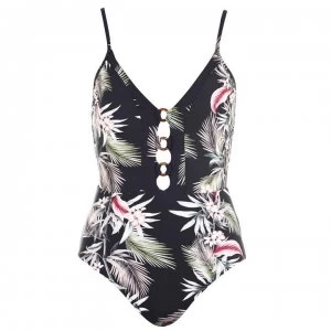 Image of Seafolly Seafolly Ocean Swimsuit - BLACK