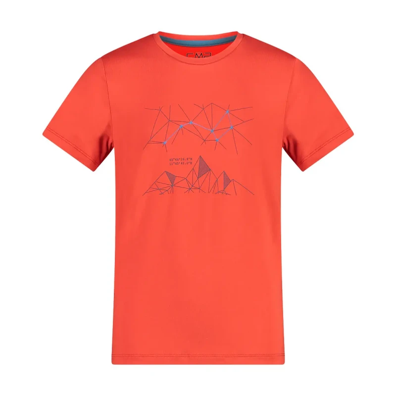 Image of CMP Kids jersey T-Shirt CMP Rouge Male 6 ans