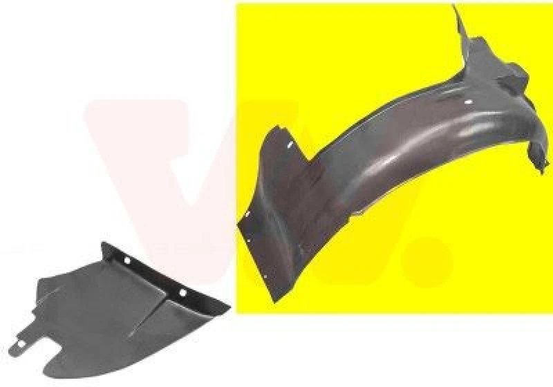 Image of VAN WEZEL Wheel arch liner VAN WEZEL 4038434