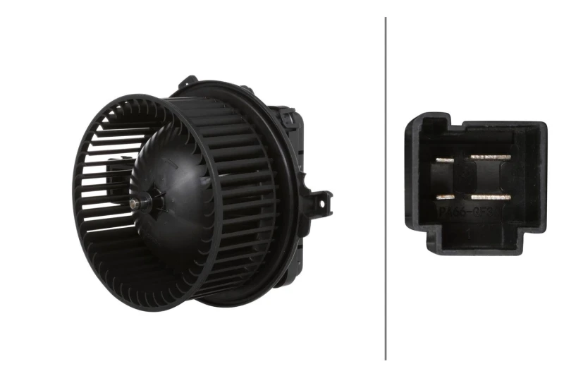 Image of HELLA Blower motor HELLA 8EW 366 400-671