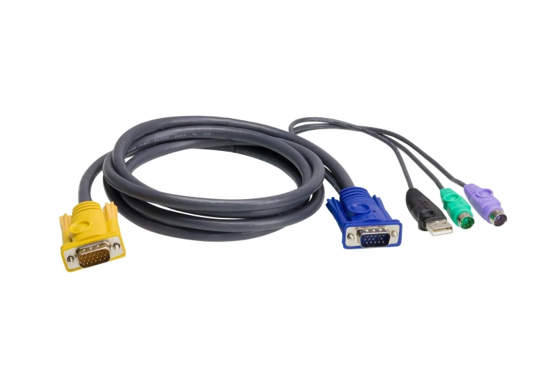 Image of Aten ATEN PS/2 USB KVM Cable 3m 2L-5303UP