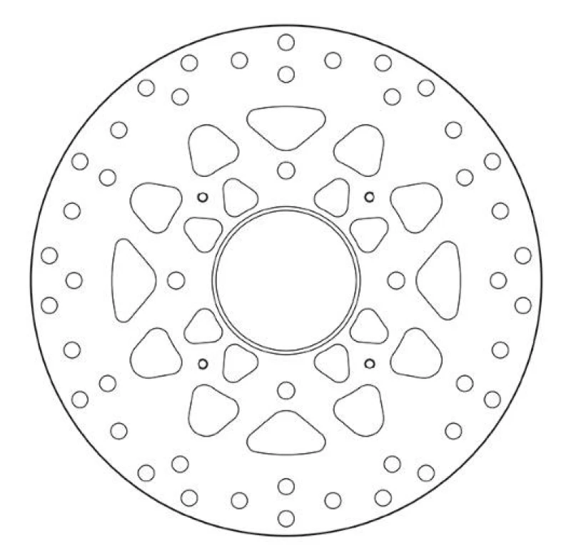 Image of BREMBO Brake disc BREMBO 68B407M6