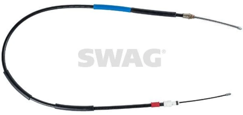 Image of Handbrake cable SWAG 62 91 7905