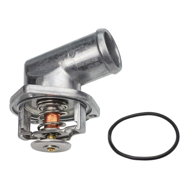 Image of MEYLE 028 292 0008 Engine thermostat Original Quality, Opening Temperature: 92°C, with gasket/seal, Metal Housing Thermostat,coolant (316)