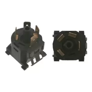 Image of Heater Fan Switch Blower heating/ventilation 14076 by Febi Bilstein
