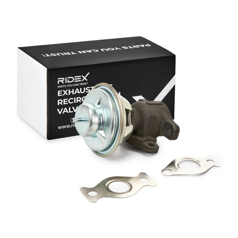 Image of RIDEX 1145E0097 EGR valve Diaphragm Valve, pneumatic, with gasket/seal EGR Valve (1145)