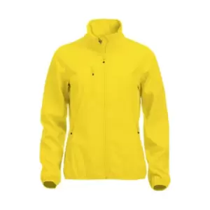 Image of Clique Womens/Ladies Basic Soft Shell Jacket (L) (Lemon)