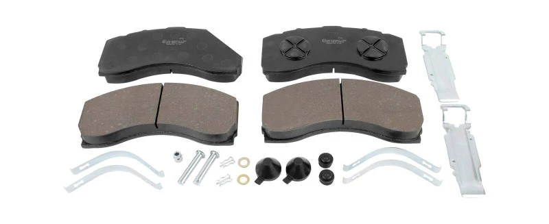 Image of DT Spare Parts 4.90936 Brake pad set Front Axle Brake Pad Set,disc brake (402)
