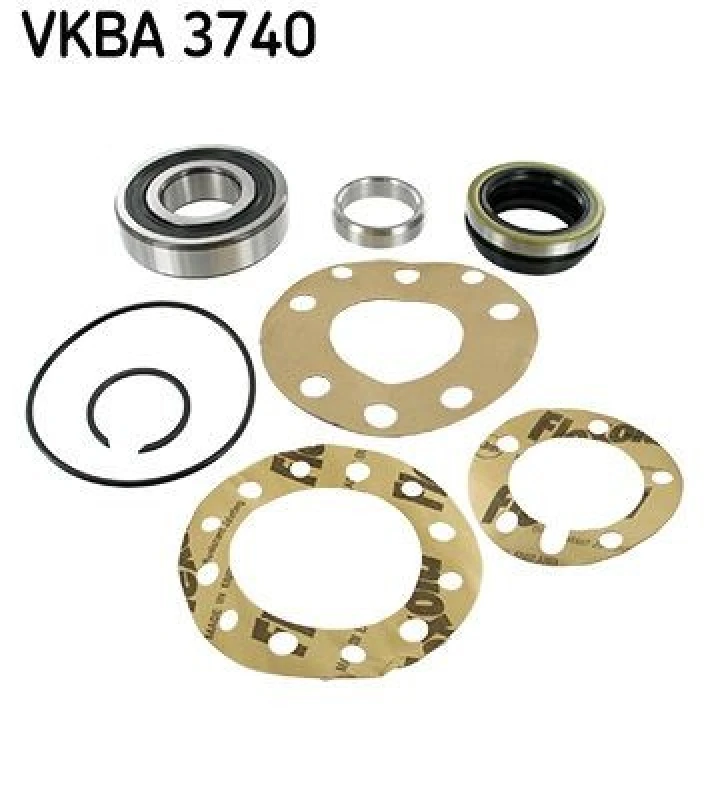 Image of SKF Wheel bearing kit SKF VKBA 3740