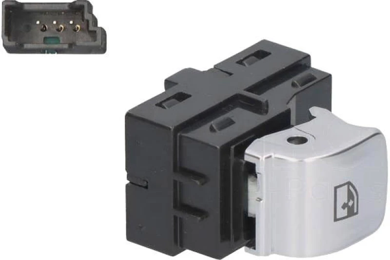 Image of Alfa e-Parts AF00494 Switch, window winder Right Rear Plastic Switch,window winder (1761)
