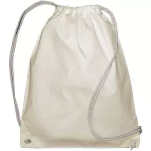 Image of Jassz Bags Drawstring Backpack (One Size) (Natural) - Natural