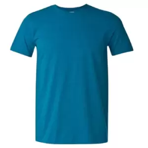 Image of Gildan Mens Short Sleeve Soft-Style T-Shirt (M) (Antique Sapphire)