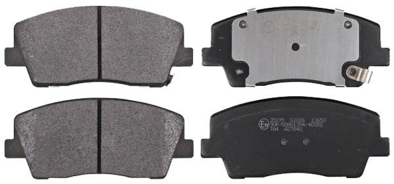 Image of A.B.S. 35199 Brake pad set with acoustic wear warning Brake Pad Set,disc brake (402)