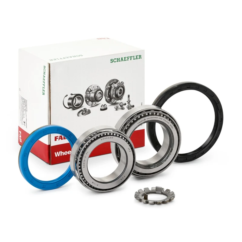 Image of FAG 713 6670 10 Wheel bearing kit Photo corresponds to scope of supply Wheel Bearing Kit (654)