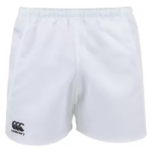 image of Canterbury Mens Advantage Rugby Shorts (L) (White)