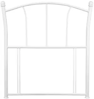 Image of Serene Penny 3ft Single White Metal Headboard