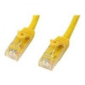 image of StarTech.com 35ft Yellow Gigabit Snagless RJ45 UTP Cat6 Patch Cable