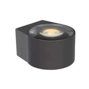 Image of Rayen Modern Up Down Wall Spotlight Bathroom - LED - 1x12W 3000K - IP65 - Black