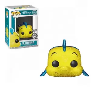 image of Disney The Little Mermaid Flounder EXC Pop! Vinyl