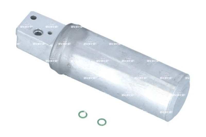 Image of NRF 33139 Receiver Drier EASY FIT Aluminium, with seal ring, with gaskets/seals Aluminium Dryer,air conditioning (851)