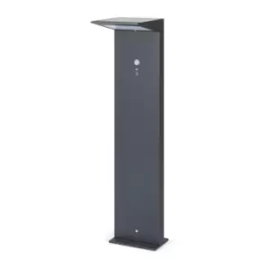 image of JCC 2W Solar Bollard IP54 Warm White (3000K) Anthracite - JC17070