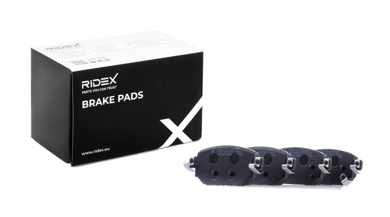 Image of RIDEX Brake pad set RIDEX 402B1414