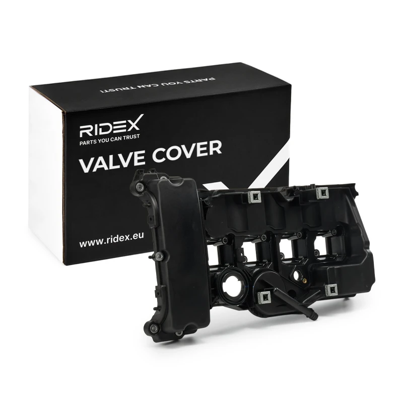 Image of RIDEX 977C0064 Rocker Cover with gasket/seal Rocker Cover (977)