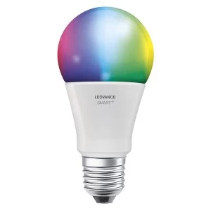 Image of Ledvance LV485754 Smart+ WiFi Classic A 60W Bulb RGBW E27 Pack Of 3
