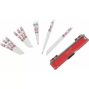 image of Milwaukee 49222211 10 Piece Thin Kerf Sawzall Blade Set