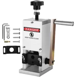 Image of VEVOR Wire Stripping Machine Cable Stripper Machine Scrap Metal Recycle Manual Wire Cable Stripping Cutters (2 Holes)