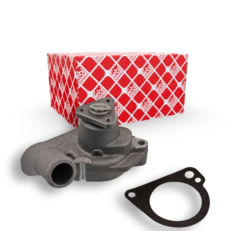 Image of FEBI BILSTEIN 15447 Water pump Cast Aluminium, with gasket/seal Cast Aluminium Water Pump (1260)