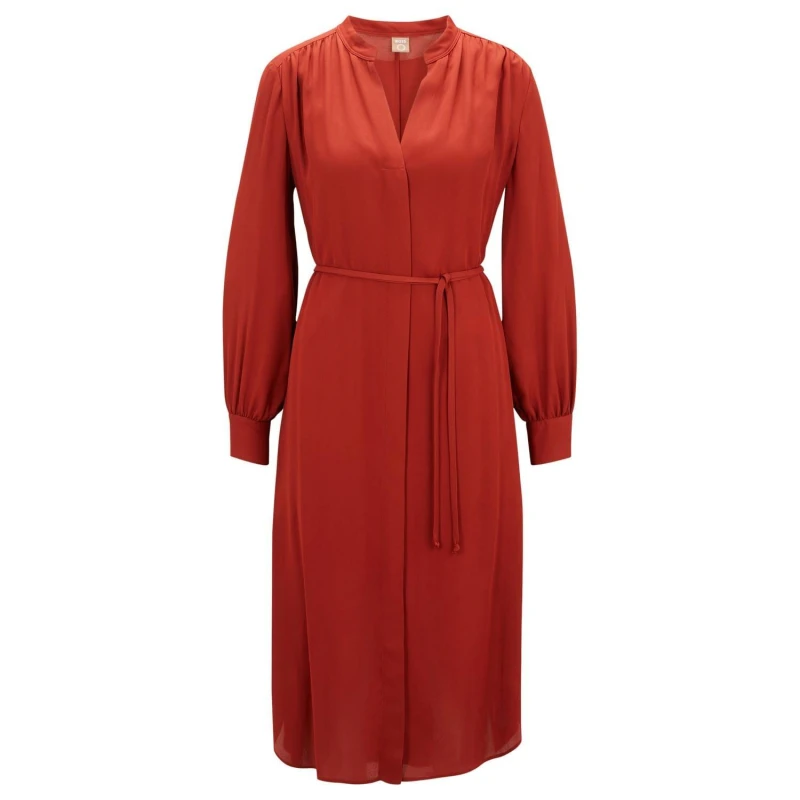 Image of Boss Dibanora6 Dress Red female 8