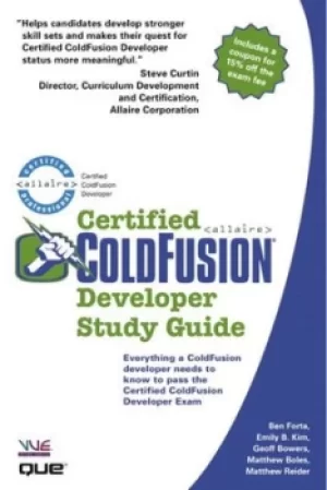 Image of Certified ColdFusion developer study guide by Ben Forta