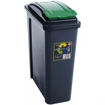 Image of Wham Recycling Bin 25Ltr Green