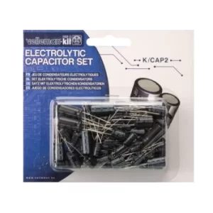 image of Velleman K/CAP2 Electrolytic Capacitor Kit (120 Piece)