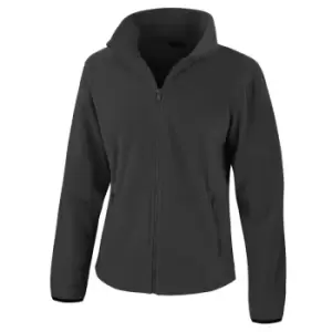 Image of Result Womens/Ladies Core Fashion Fit Fleece Top (2XL) (Black)
