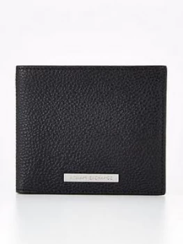 Image of Armani Exchange Pebble Grain Leather Billfold Wallet