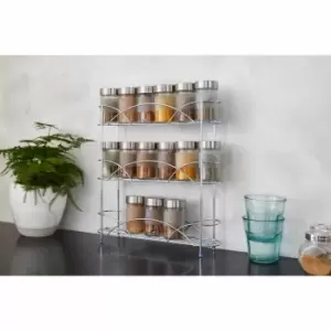 image of Ricomex Free Standing Spice Rack in Chrome Plated