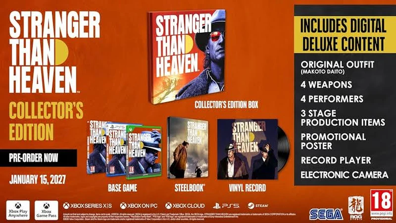 Image of Stranger Than Heaven Collectors Edition PC Game